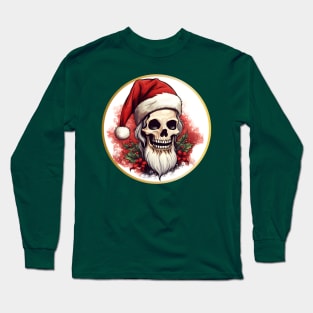 Skelly Santa Long Sleeve T-Shirt